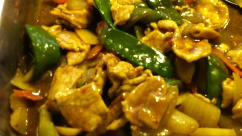 Curry Chicken · Hot and spicy.