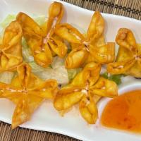 Fried Cheese Wonton (6Pcs) · Cheese and crab filled wonton, deep fried.
