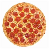 Pepperoni Pizza · Pepperoni, mozzarella cheese, fresh mozzarella