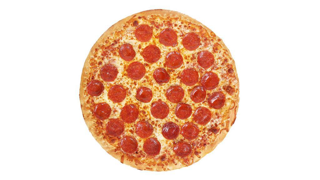Pepperoni Pizza · Pepperoni, mozzarella cheese, fresh mozzarella