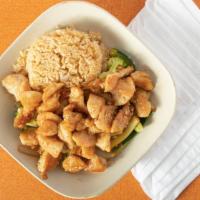 Hibachi Vegetables · Served with onion zucchini broccoli fried rice white rice or soba noodles.
