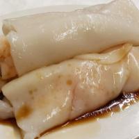 Shrimp With  Rice Roll 虾肠粉 · 