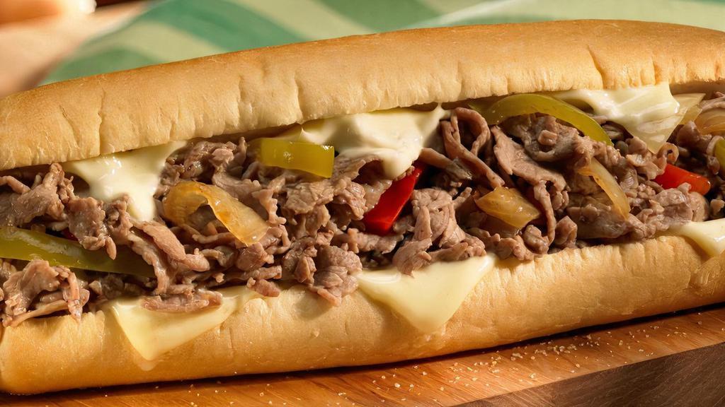 *Philly Cheesesteak Sub · Thinly sliced beef steak and veggies with provolone cheese. Awesome! Our special seasoning will excites your taste buds. Best sub in the town.
