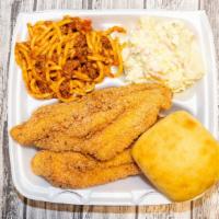 5Pc Catfish Strips Meal · 