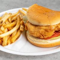 Chicken Sandwich | Combo · Fried or Grilled with Lettuce, Tomato, & Mayo