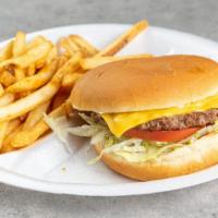 Cheeseburger | Combo · Lettuce, Tomato, & Mayo