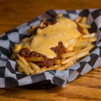 Dirty Fries · A real crowd pleaser. Crispy fries smothered in our signature, house made dirty sauce (a spi...