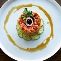 Tuna Tower · Crispy rice, avocado, spicy tuna, ponzu sauce.

Served raw, undercooked, or cooked to temper...