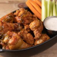 Wings Combo Jalapeno · served with a mix of bone-in and boneless wings, celery, carrots, choice of house ranch (245...