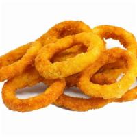 Onion Rings (10) · Dipped in batter and breaded.