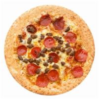 Small Italian Style Pizza And Wings · Cheese pizza topped with satiating two-meats blend of pepperoni and Italian sausage. Comes w...