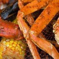 Cajun Steam Pot · Our Cajun steam pot includes snow crab legs, lobster claws, shrimp, mussels, turkey sausage,...