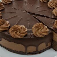 Deadly Chocolate · A chocolate cheesecake baked on a layer of our rich and fudgy, flourless chocolate torte. (g...