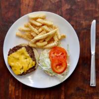 Cheeseburger · Lettuce, Tomato and Mayo