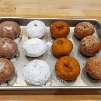 Build Your Own Dozen (Groovy! Donuts) · Sugared, glazed and powdered.