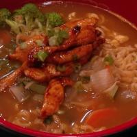 Chicken Ramen · Broth-based Ramen Noodle Soup with Vegetables.