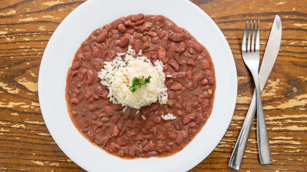 Red Beans (Kidney) · Served New Orleans style (vegan).