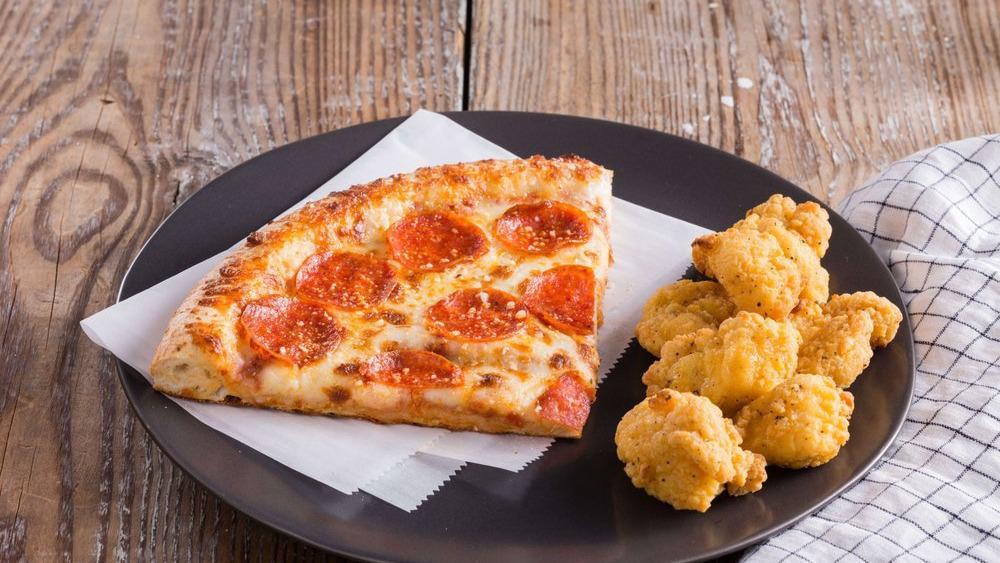Wings Combo · Pizza and double order of wings.