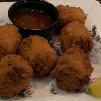 Boudin Balls · A Louisiana favorite made with pork and rice.