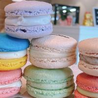 Macaron · Macarons flavors changes weekly.  We will provide  a macaron flavor at random for each order...