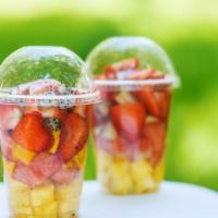Fresh Fruit Cups · seasonal fruits
