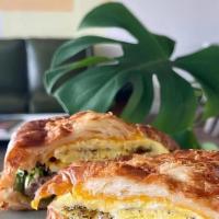 The Classic · egg, cheese + greens