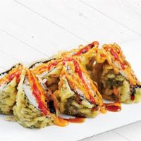 Volcano Roll · Favorite. Tuna and crab deep fried with spicy mayo and eel sauce.