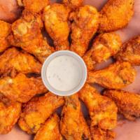 20 Wings · Delicious juicy prime seasoned wings. served with your choice of sauces and dips. teriyaki, ...