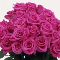 25 Medium- Hot Pink Rose Bouquet  · Send a bouquet of Hot pink roses to light up someone's day! These fresh roses are a beautifu...