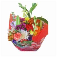 Florist Designer'S Choice Wrapped Bouquet · Send them a treat they can't resist with our Designer's Choice Wrapped bouquet! This is the ...