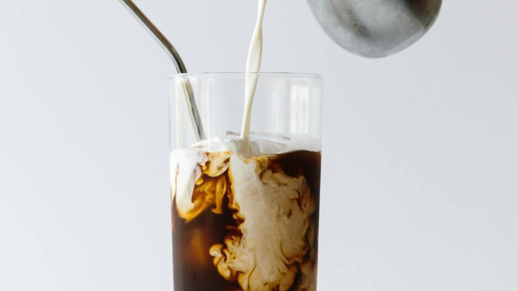 Iced Latte · Espresso and milk over ice.