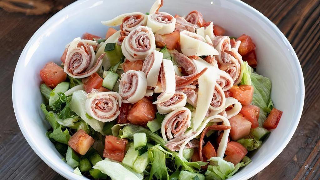 Chef Salad · House salad with capocollo, salami, and Provolone.
