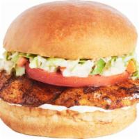 Blackened Chicken Combo · Blackened grilled chicken, cole slaw, tomato, mayo. Combos include an order of regular seaso...