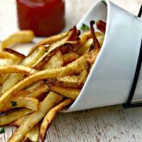 Fries · SERVED WITH KETCHUP.