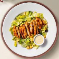 Chicken Classic Caesar Salad · Italian classic recipe with crisp romaine lettuce, parmesan cheese and crunchy croutons. Ser...