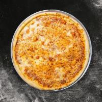 Five Cheese · Mozzarella, feta, cheddar, parmesan & ricotta cheese.