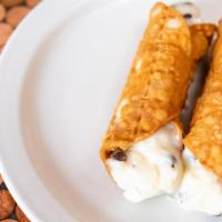 Classic Cannoli · A Unique and Delicious Italian Pastry Consisting of a Crispy Pastry Shell Filled with Sweet ...