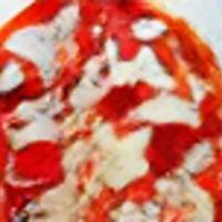 Picante Baby · Tomato, chorizo, mozzarella, parmesan, romano, asiago