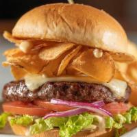 Krunch Burger · Our award-winning steakburger is chargrilled and topped with our Homerun Burger Sauce, melte...