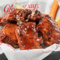 Bbq Thigh Wings · PERFECT FOR WING LOVERS!  . Large and  meaty chicken thigh 