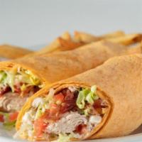 Turkey Blt Wrap · Oven roasted turkey, bacon, lettuce, tomato, and mayo wrapped in a sundried tomato tortilla..