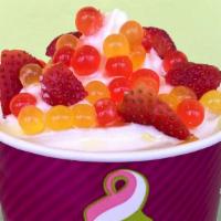 Frozen Yogurt Cup · Your choice of flavor.