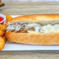 Philly Cheesesteak Sandwich Combo · 6