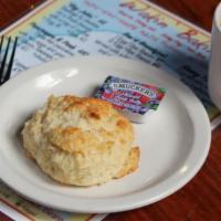Honey Butter Biscuit · Our original drop-biscuit recipe using local honey from Story Farms in Holden, La.