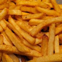 Seasoned Fries · Single serving of our hand-cut seasoned french fries. If only this was scratch and sniff.