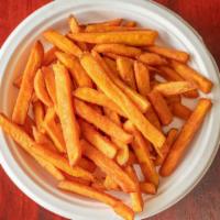 Sweet Potato Fries · Vegan, gluten free.
