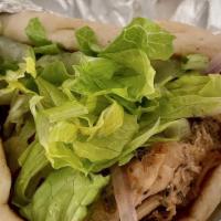 Grilled Chicken Pita · American style w/ Mayo, Lettuce and Tomato.