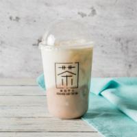 Taro Bubble Milk / Milk Tea / 香芋珍珠脏脏奶(鲜奶/奶茶) · Comes with Boba