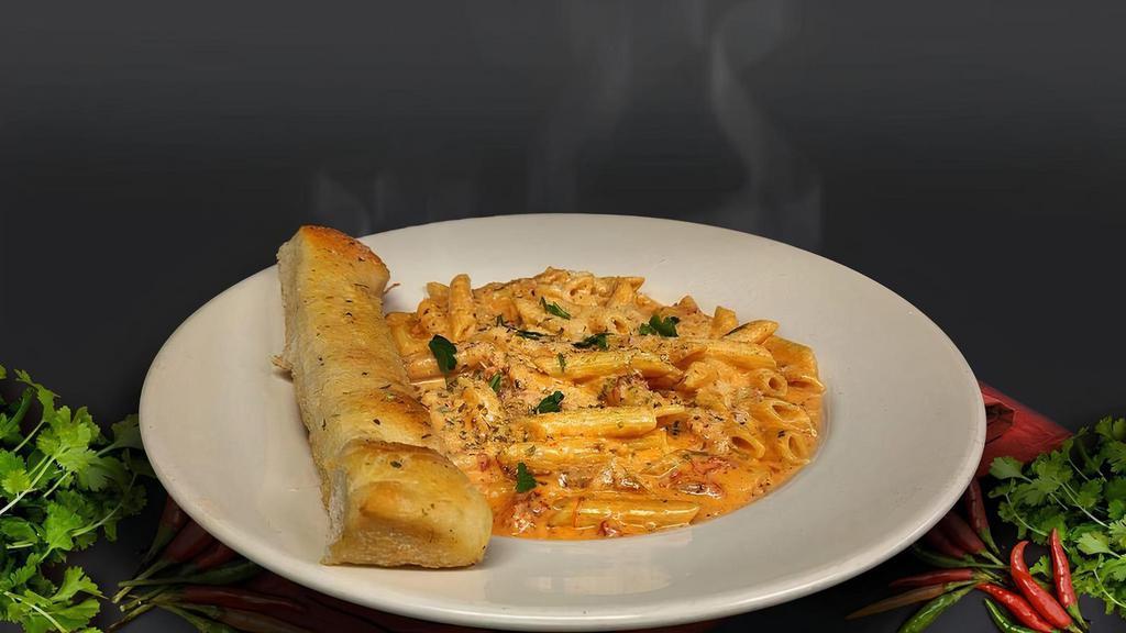 Penne Alla Vodka · Penne noodles with Our Special Homemade Vodka sauce. with Chicken Add $2.00. with Shrimp add $5.00)