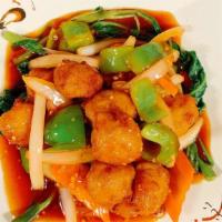Chicken With Mixed Vegetables 白煮蔬菜鸡 · Steamed without oil and brown sauce on the side. Served with white rice. With fried rice 2.0...